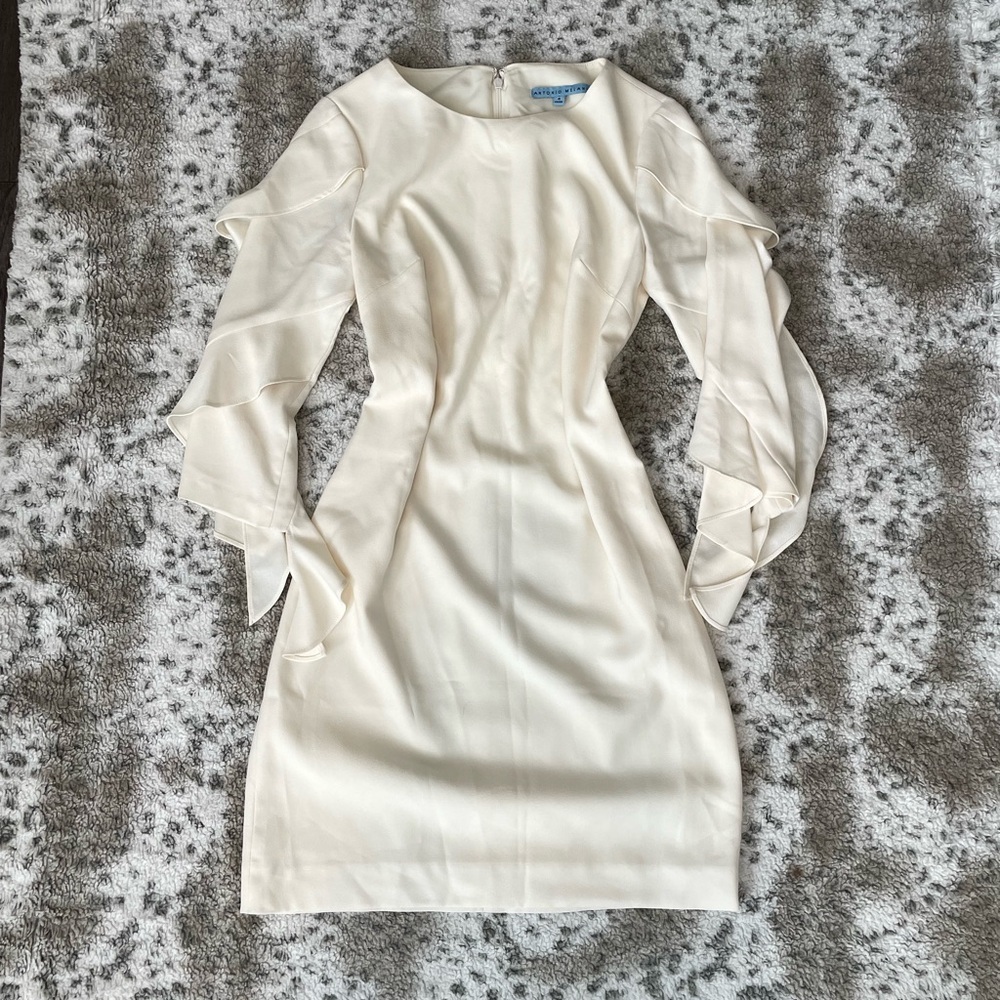 Antonio Melani ruffle sleeve dress - Picture 2 of 5